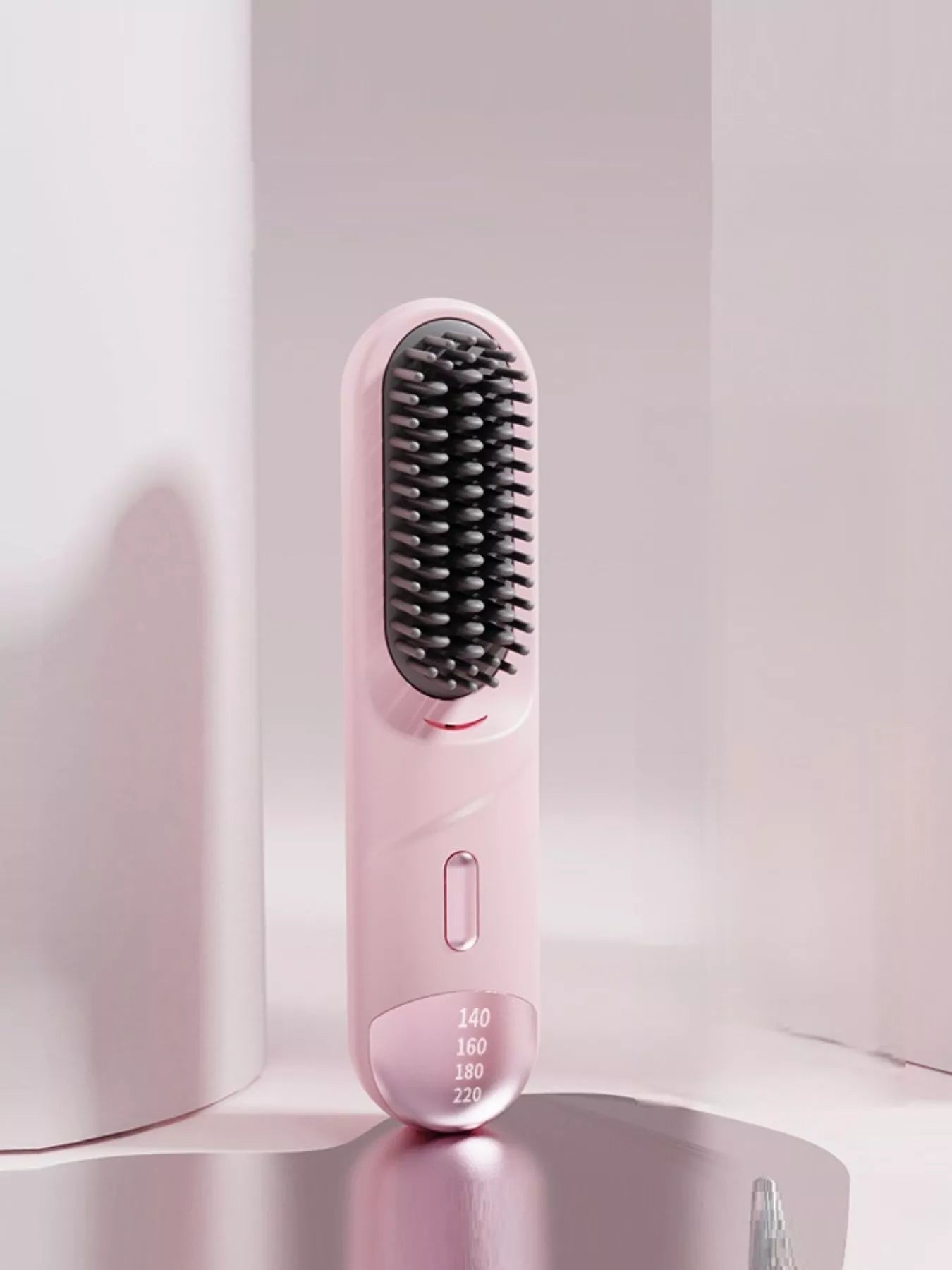 Portable Heated Straightening Comb with Temperature Control