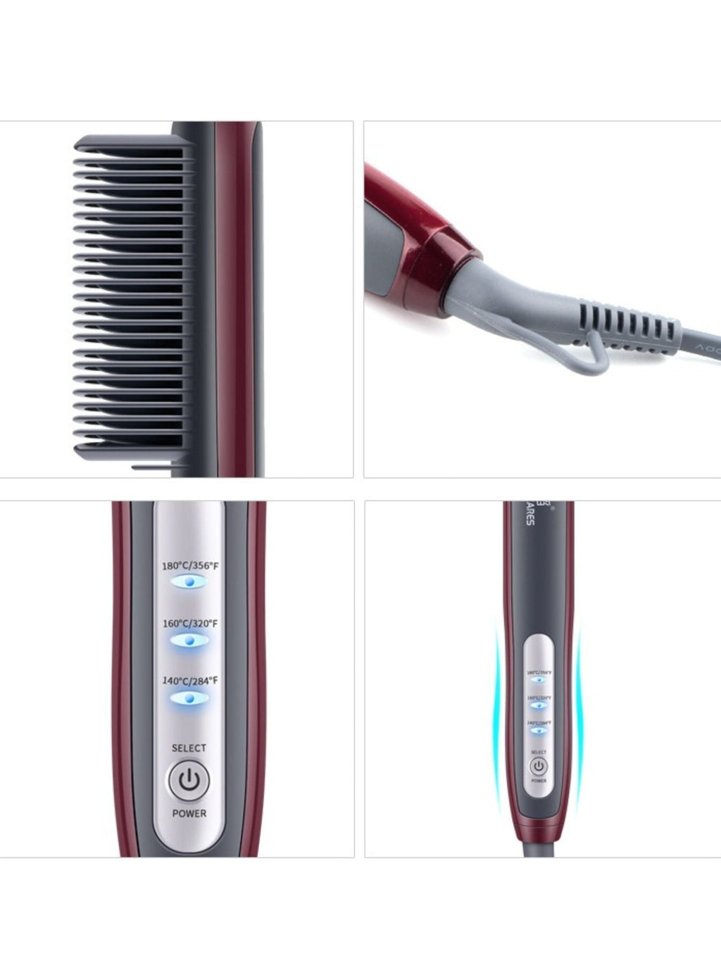 Heated Straightening Comb