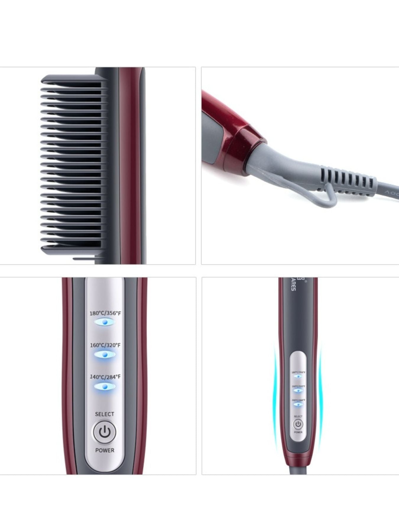 Heated Straightening Comb
