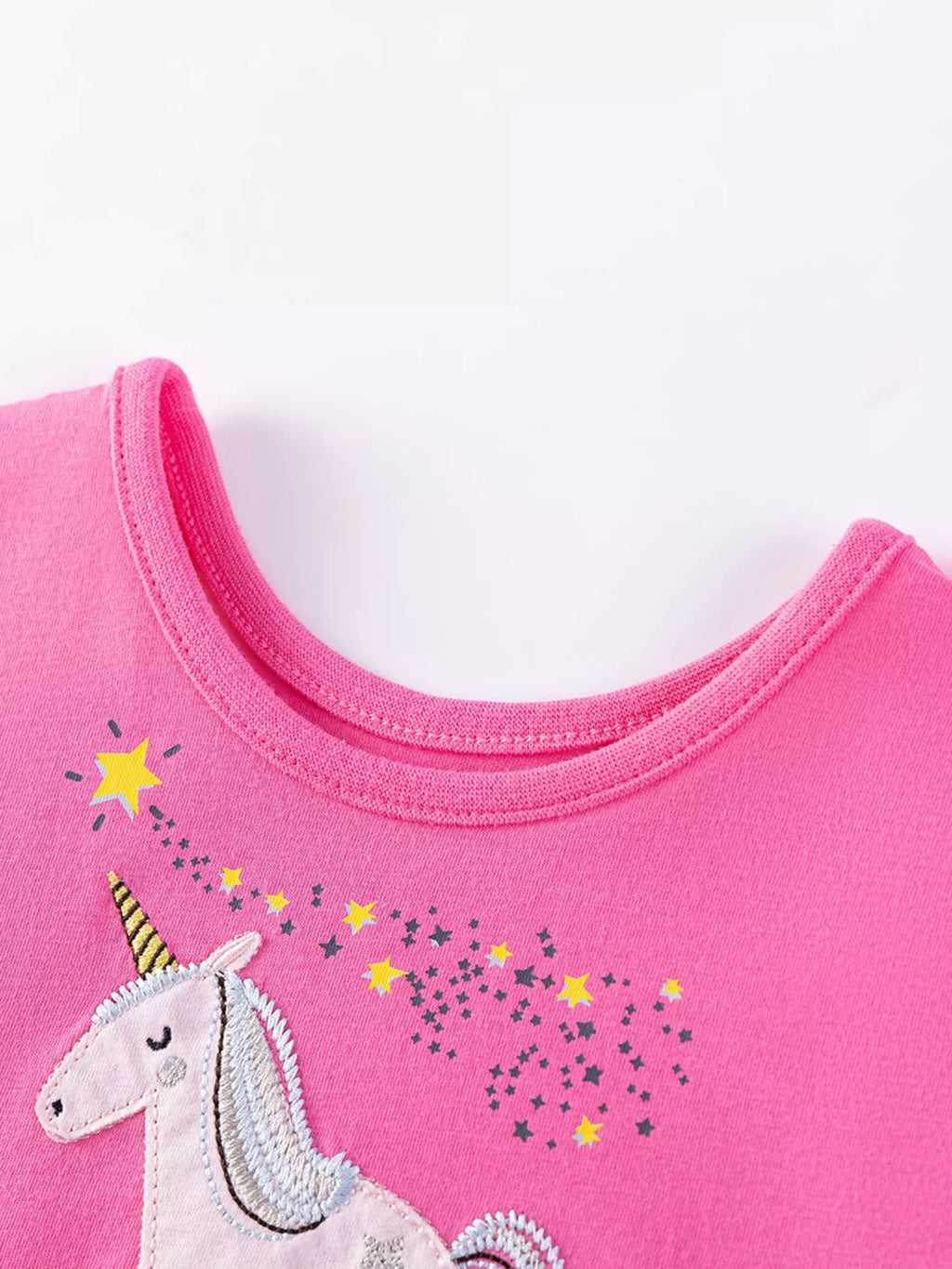 Children's Unicorn Round Neck Tulle Dress