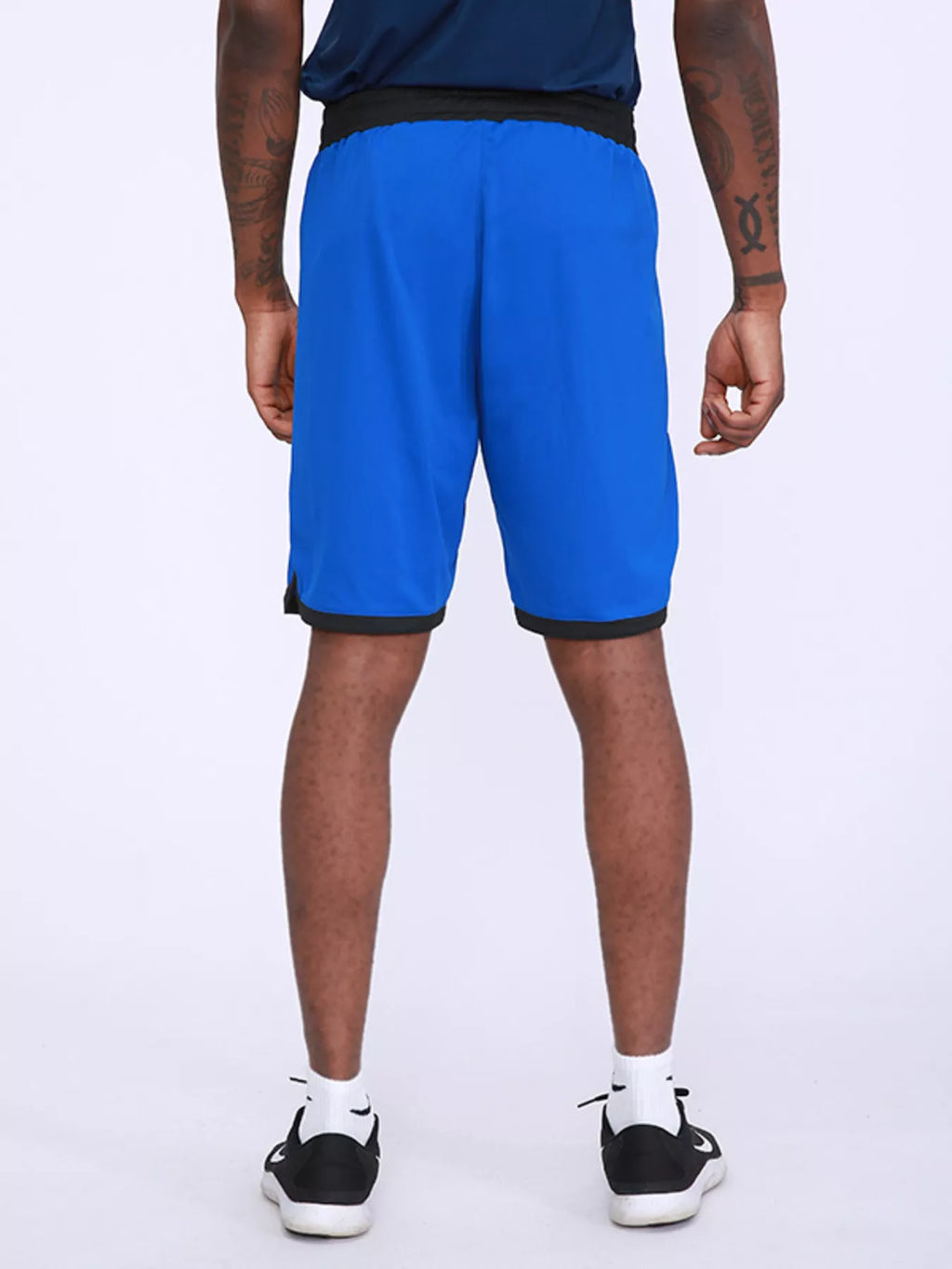 Men's Star Print Breathable Active Shorts
