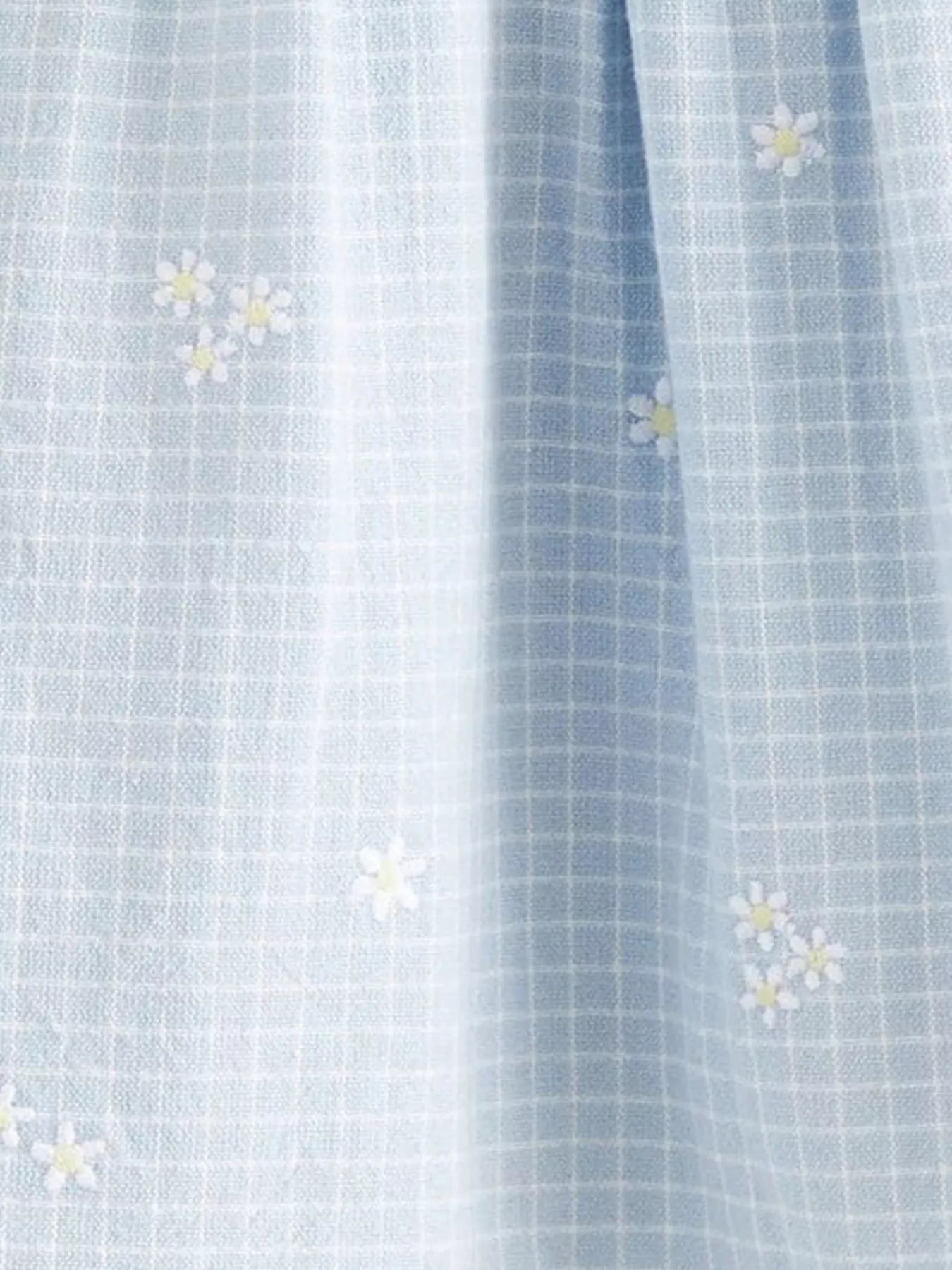Children's Gingham Cap Sleeve Dress