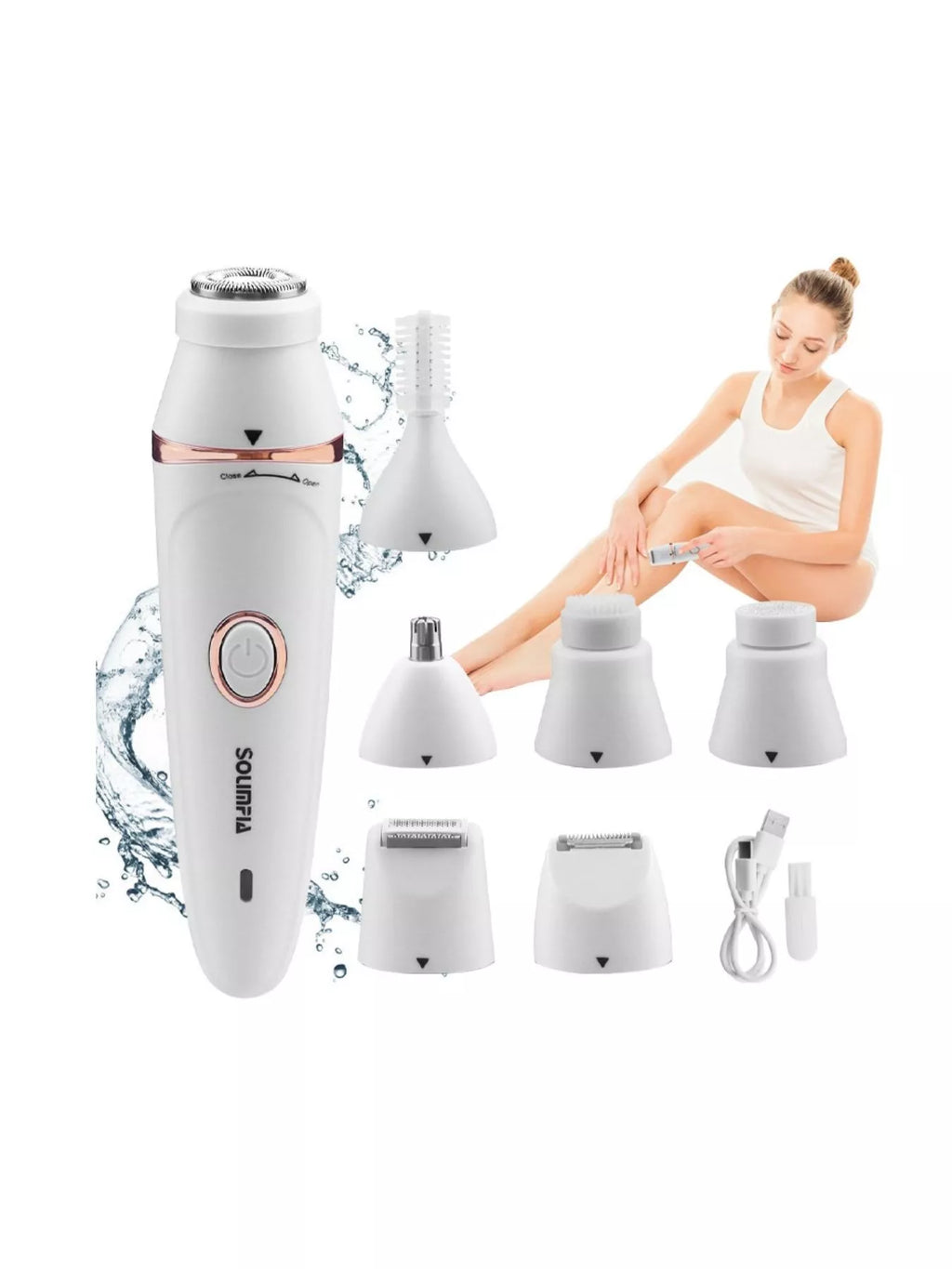 7-in-1 Electric Hair Remover