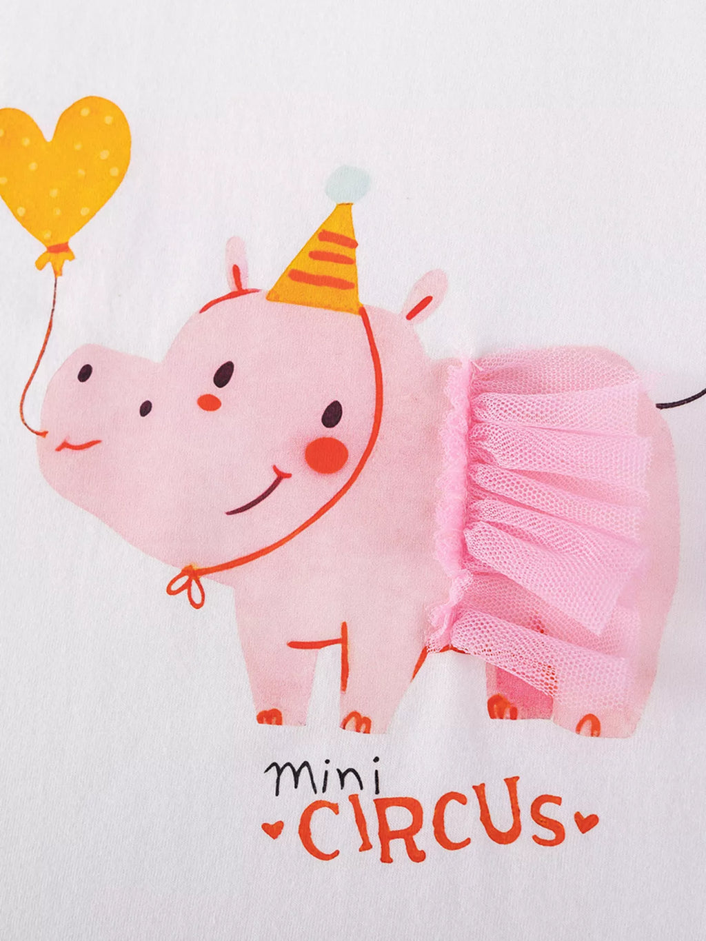 Children's Ruffled Hem Top and Capri Set
