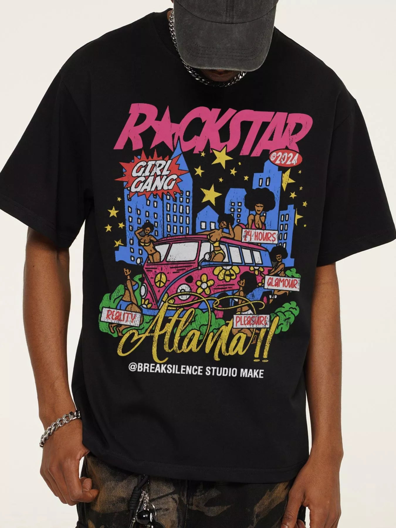 Men's Rockstar Graphic Short Sleeve T-Shirt