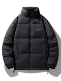 Men's Plus Size Zip Up Padded Puffer Jacket