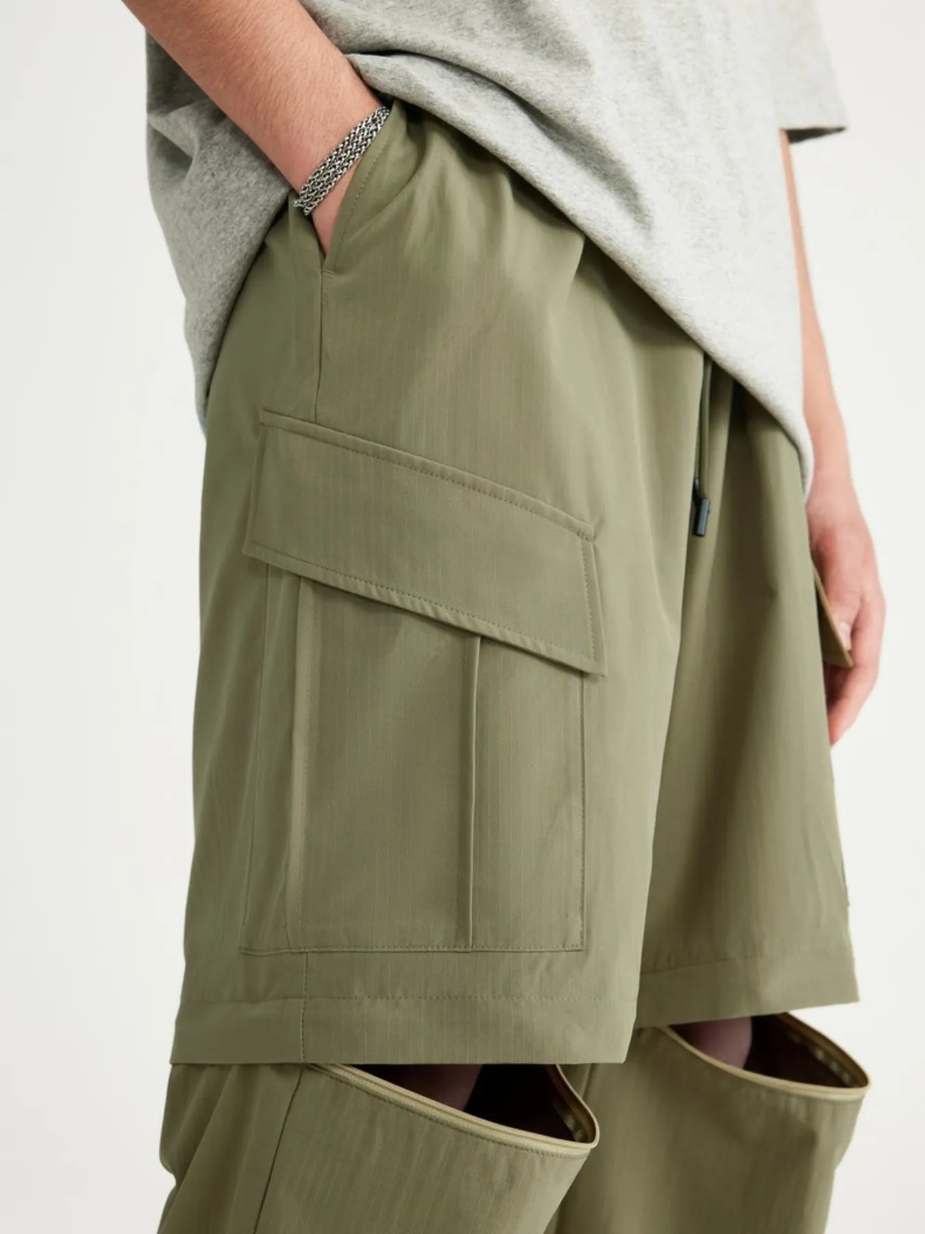 Men's Drawstring Cargo Pants