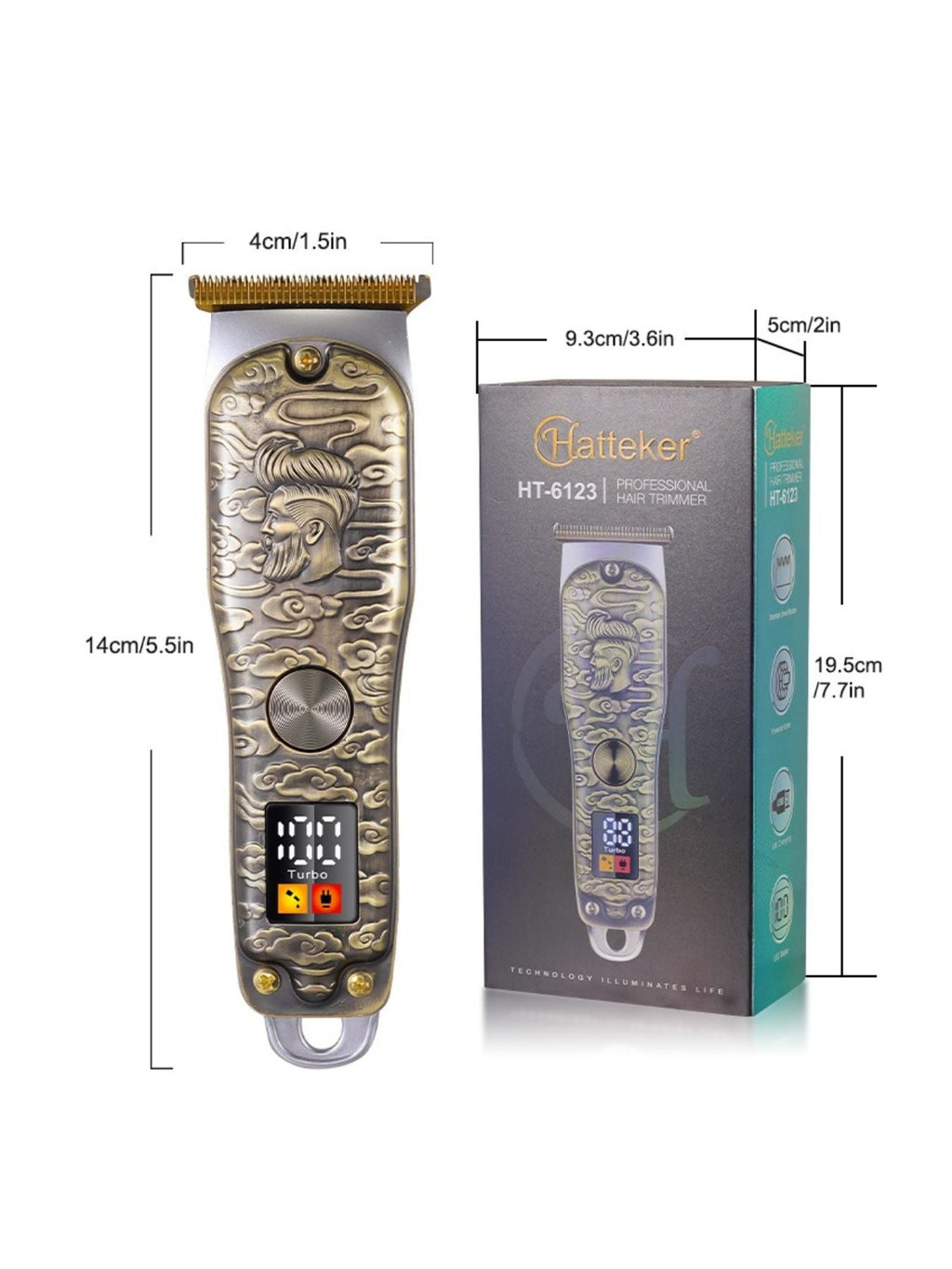 Vintage Engraved Hair Clipper