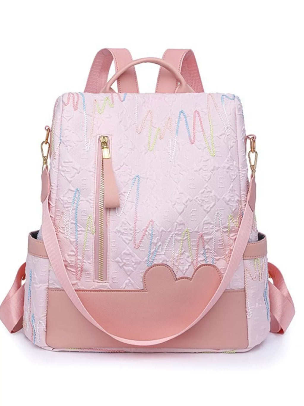 Adjustable Strap Backpack Bag