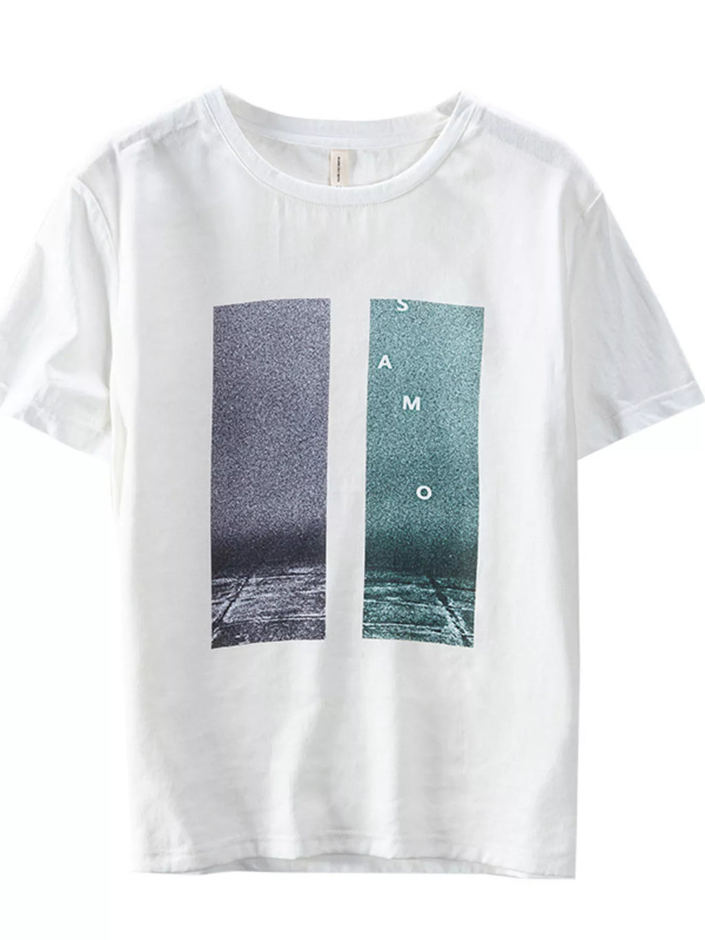Men's Plus Size Round Neck Short Sleeve T-Shirt