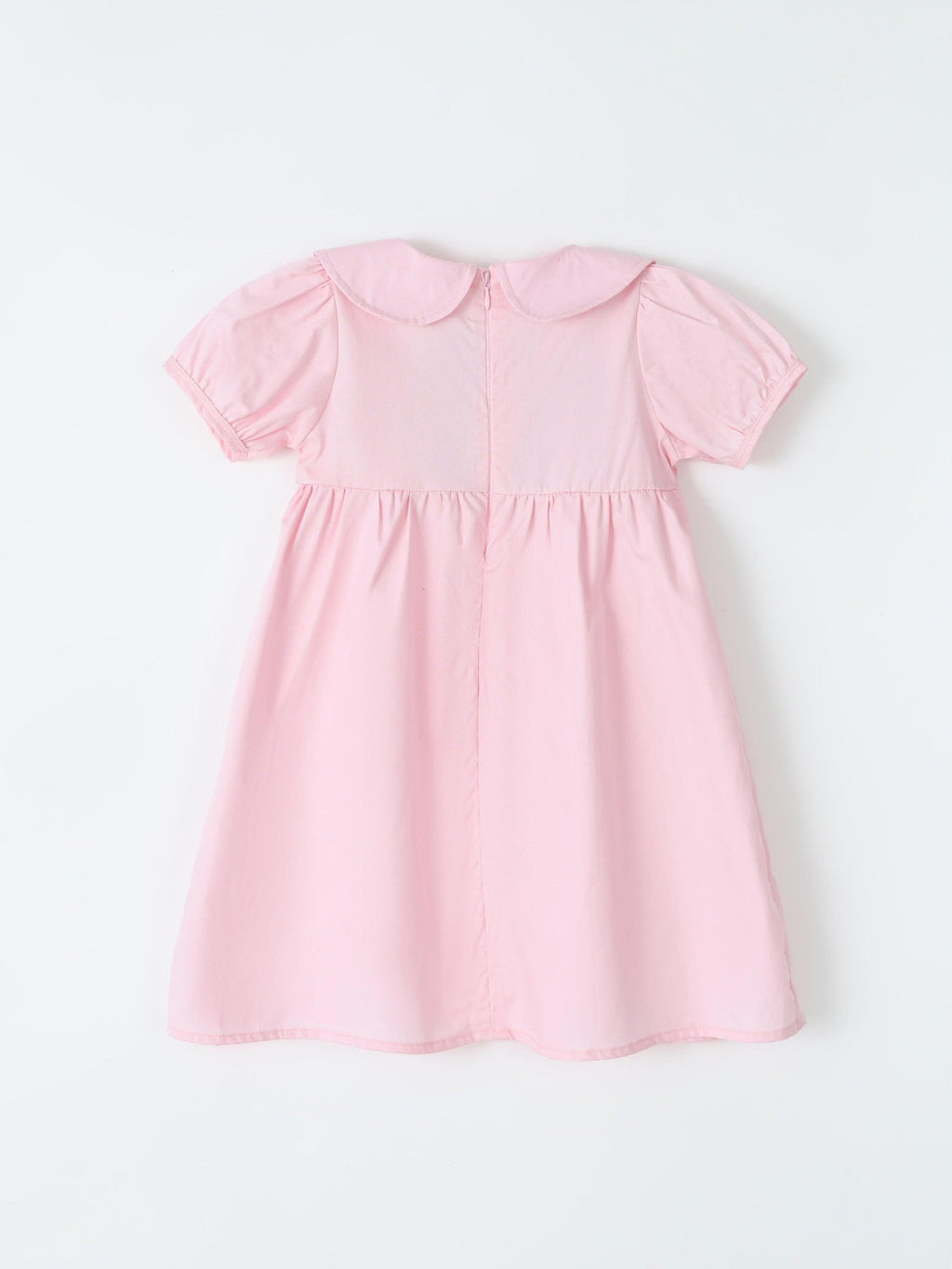 Children's Bowknot Peter Pan Collar Dress