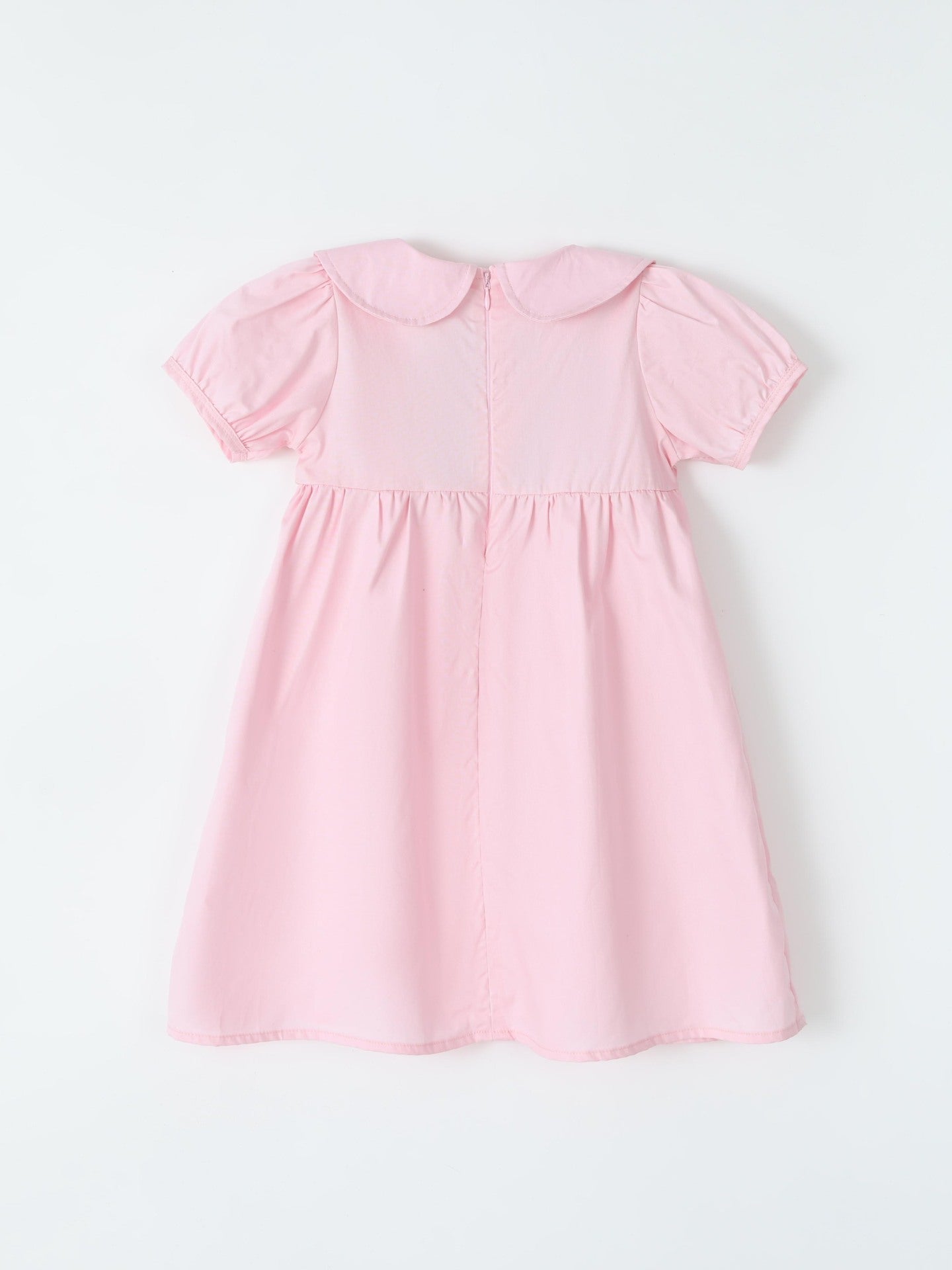 Children's Bowknot Peter Pan Collar Dress
