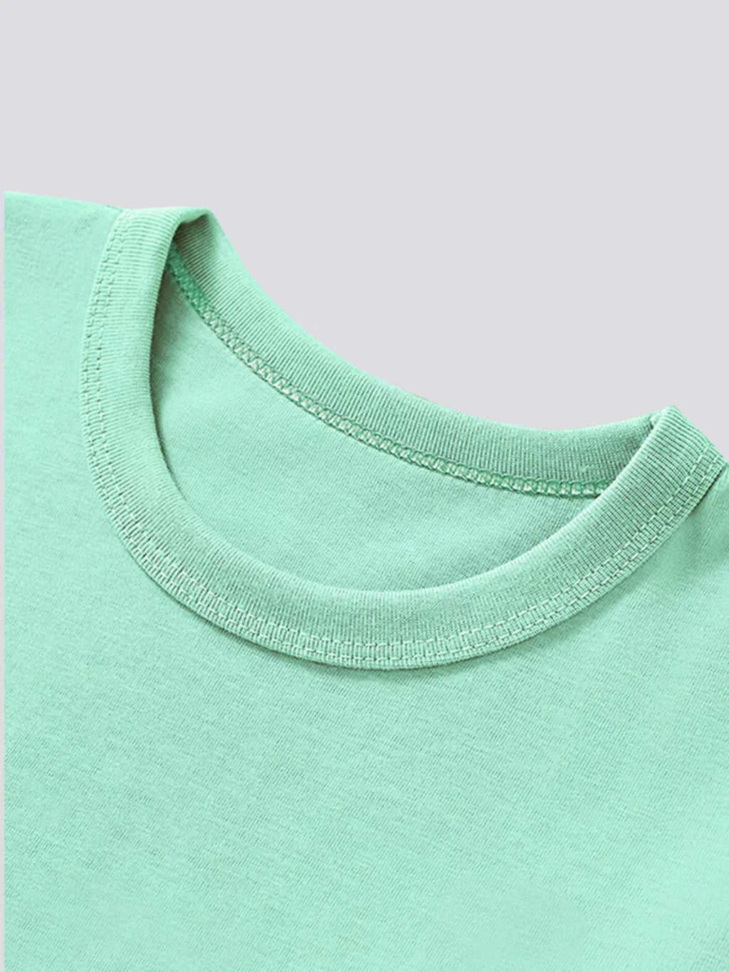 Children's Dinosaur Crew Neck Short Sleeve T-Shirt