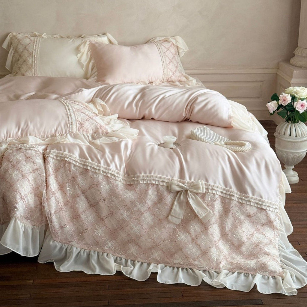 Haute Pearl TENCEL™ Bedding Set / Blush Romance