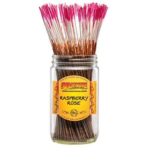Raspberry Rose Incense Sticks (pack of 100)