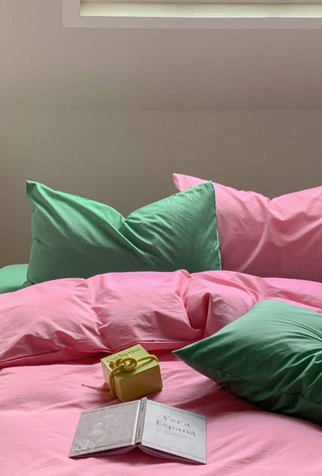 Mixed Color Maximalist Bedding Set / Purple + Black