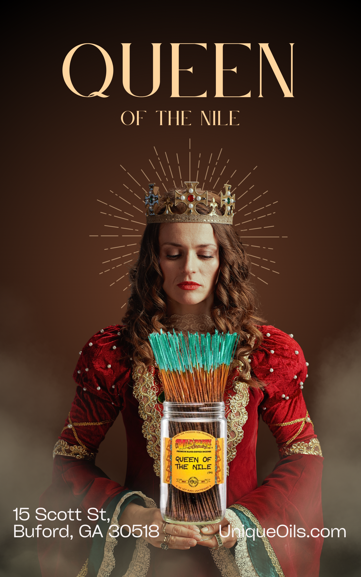 Queen of the Nile Incense Sticks (pack of 30)