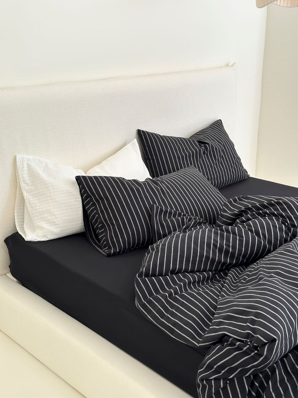 Refreshing Stripe Bedding Set / Yellow