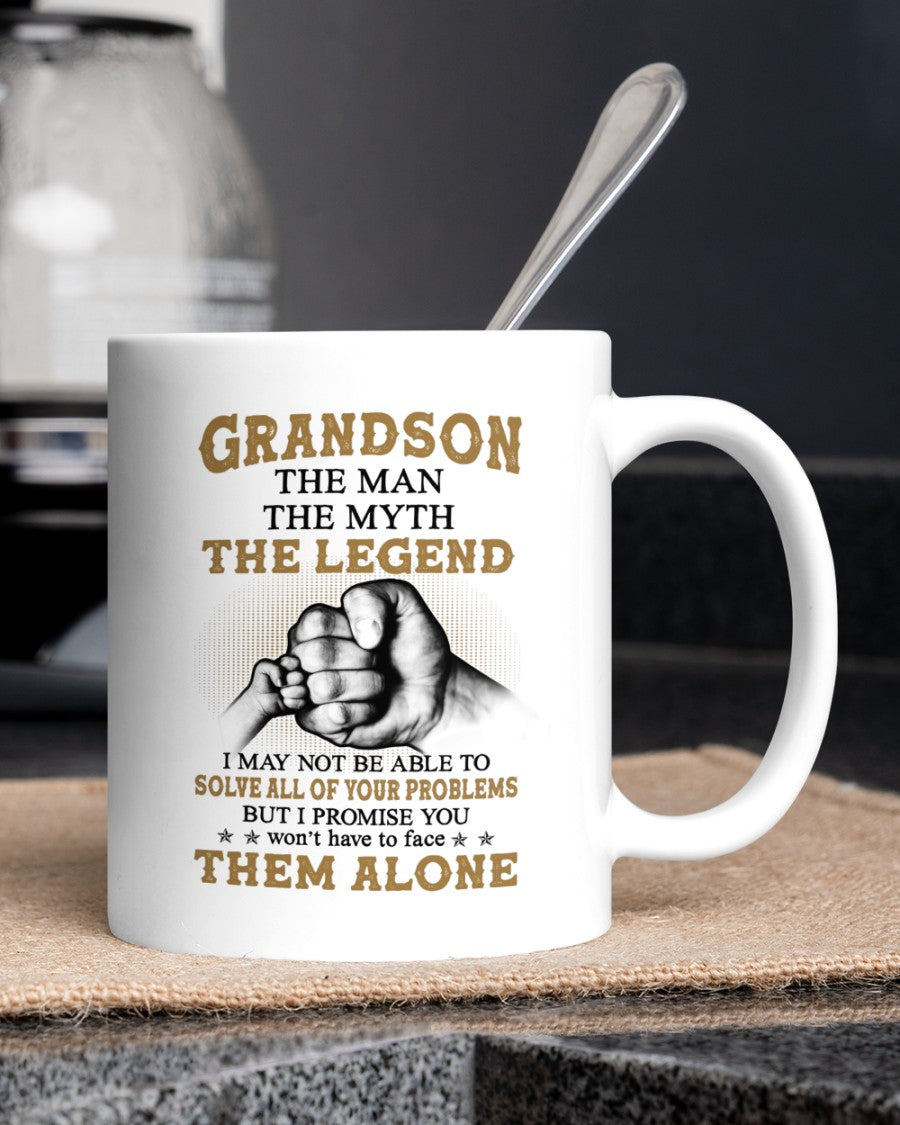 TO GRANDSON MUG 03 - GIFT FROM GRANDMA - NTTD00