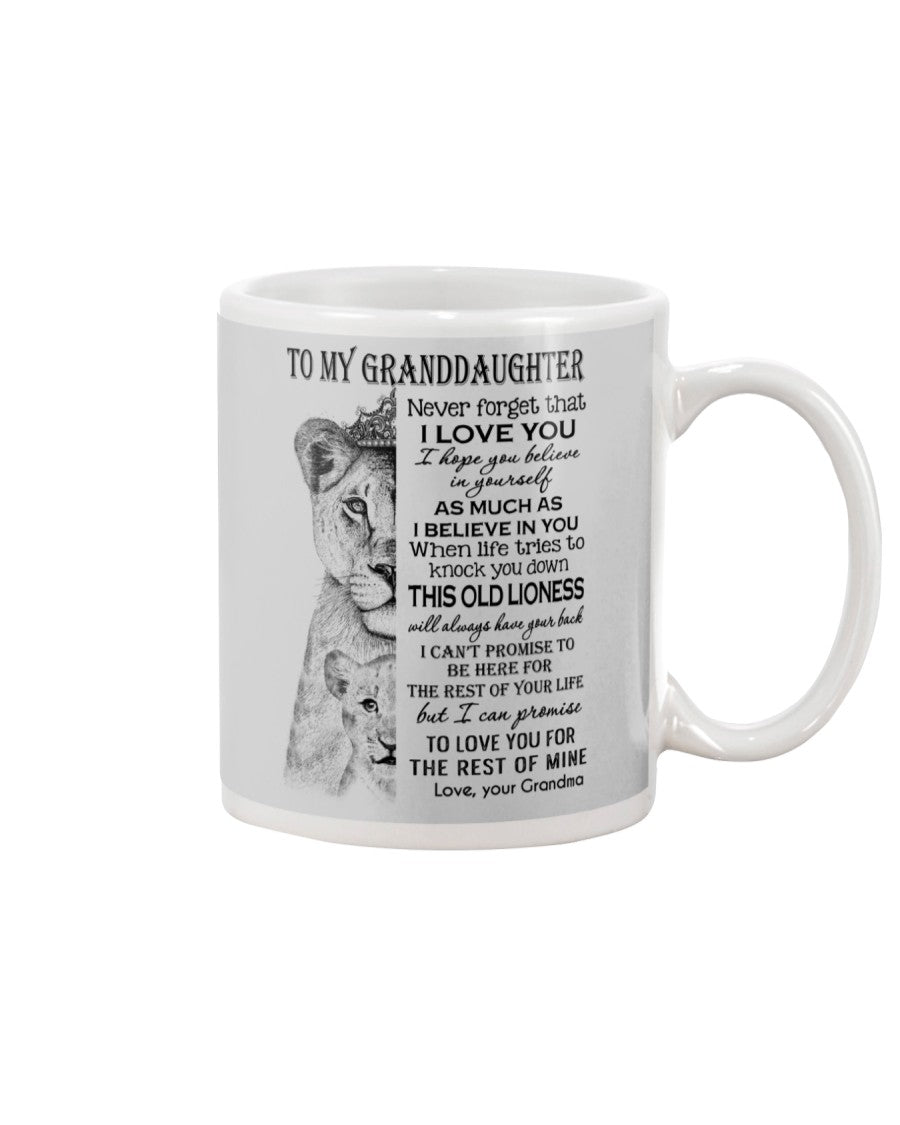 TO GRANDDAUGHTER MUG 04 - GIFT FROM GRANDMA - NGHL00