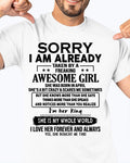April - Awesome Girl born in April - Special gift for your boyfriend - From Wife NGHL04 (SKU.AT16)