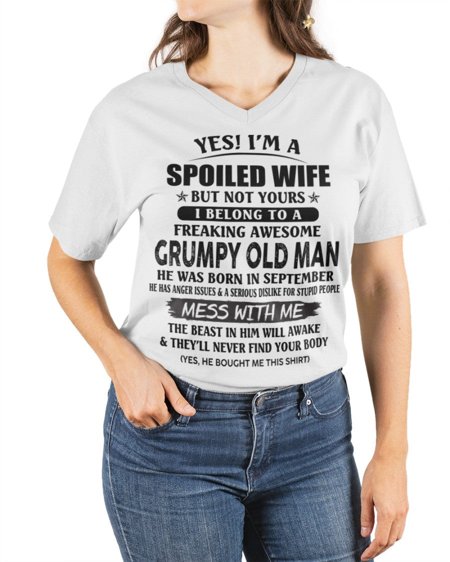 Grumpy Old Man September – Perfect gift for your wife – NGHL09 (SKU08-63-09)