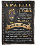 Cadeau Spécial Pour Ta Fille Couverture - De Papa (SKUB09-91)