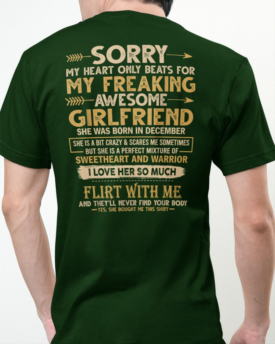 December - Awesome Girl - Perfect Gift For Your Boyfriend, Husband (SKU05-103-12)