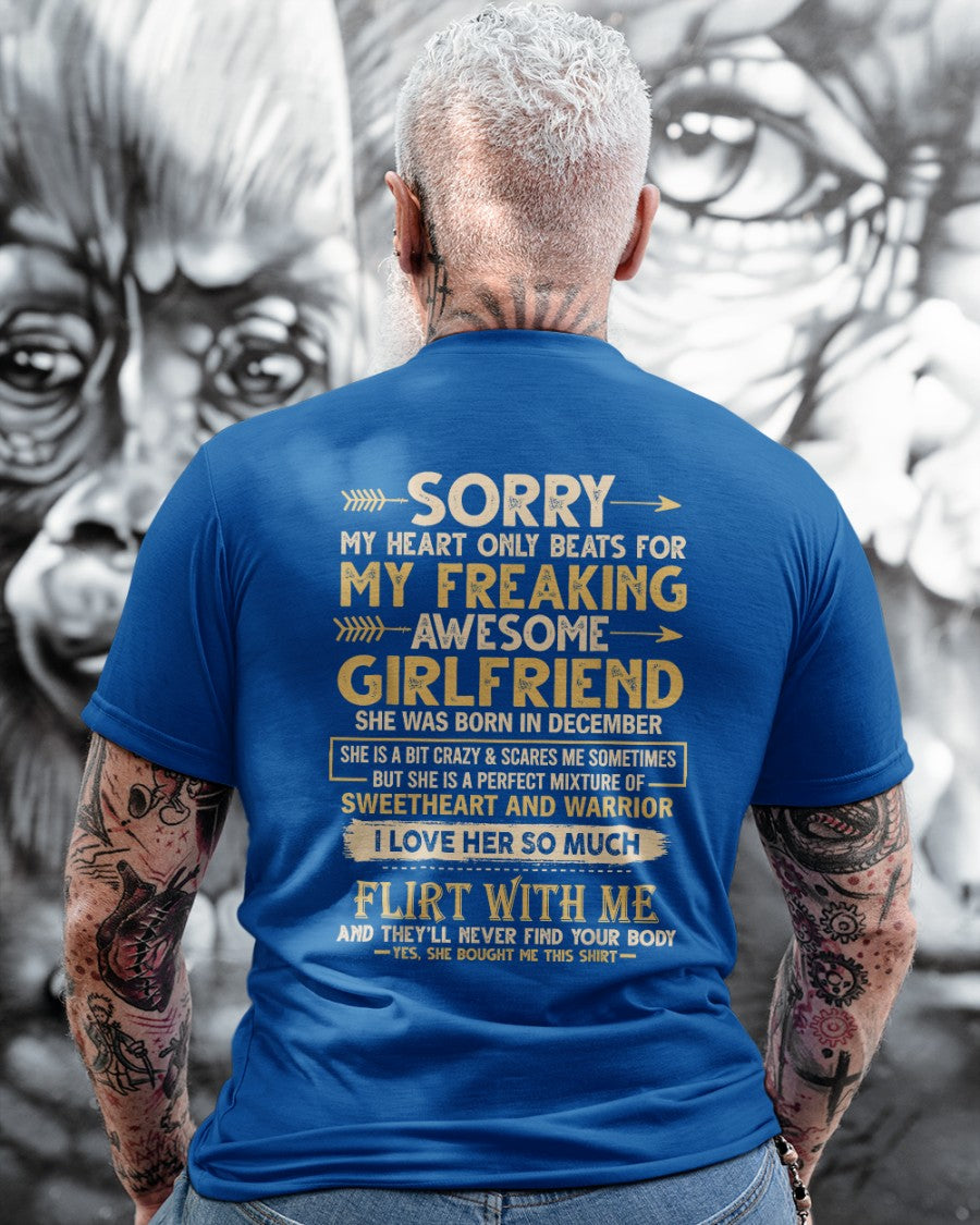 December - Awesome Girl - Perfect Gift For Your Boyfriend, Husband (SKU05-103-12)