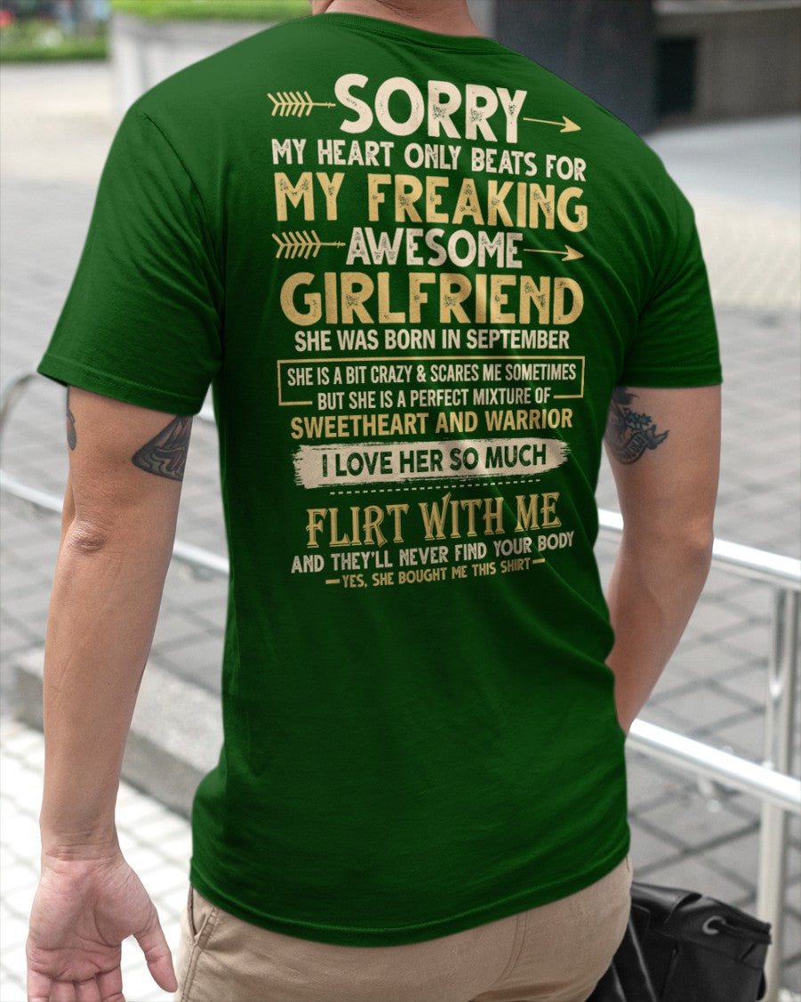 September - Awesome Girl - Perfect Gift For Your Boyfriend, Husband (SKU05-103-09)