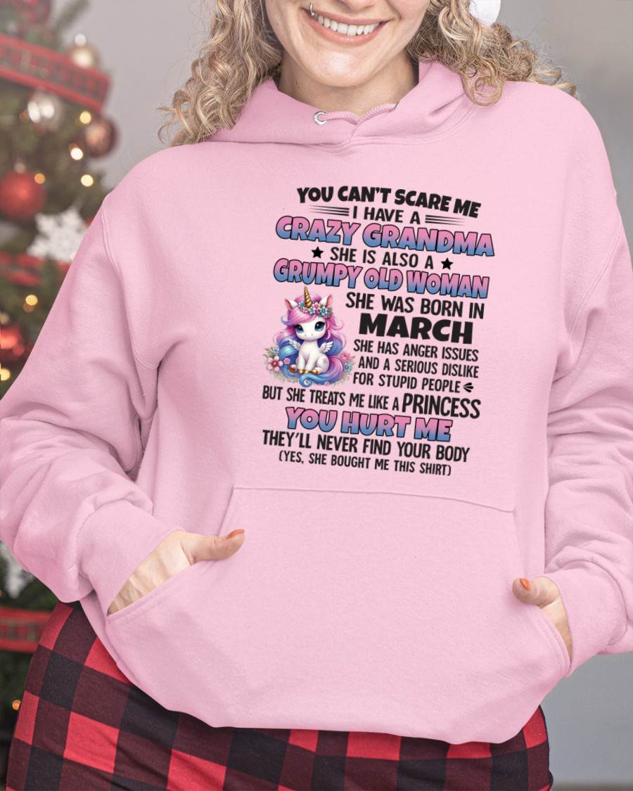 MARCH - YOU CAN'T SCARE ME - GIFT FROM GRANDMA - NGHL03 (SKU09-106-03)