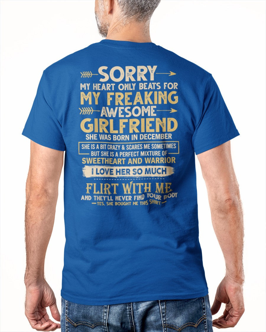 December - Awesome Girl - Perfect Gift For Your Boyfriend, Husband (SKU05-103-12)