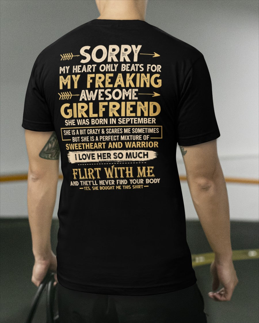 September - Awesome Girl - Perfect Gift For Your Boyfriend, Husband (SKU05-103-09)