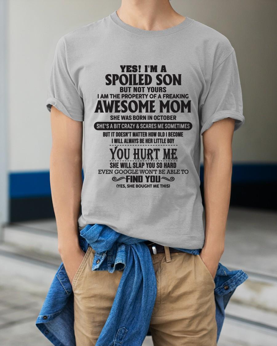 October - Gift for Son from a Legendary Mom ( SKU-MS01-10)