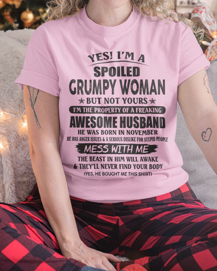 Perfect gift for wife from awesome husband november – NGHL11 (SKU10-21-11)