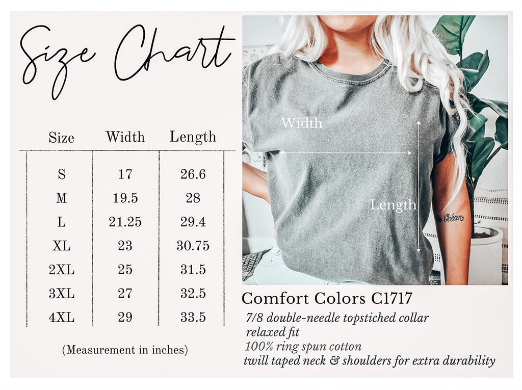 Consider How The Wildflowers Grow Floral Comfort Colors Tee