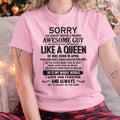 April - Sorry I am already taken by a freaking awesome guy - Gift for Wife From Husband - NGHL04 (SKU08-25-04)