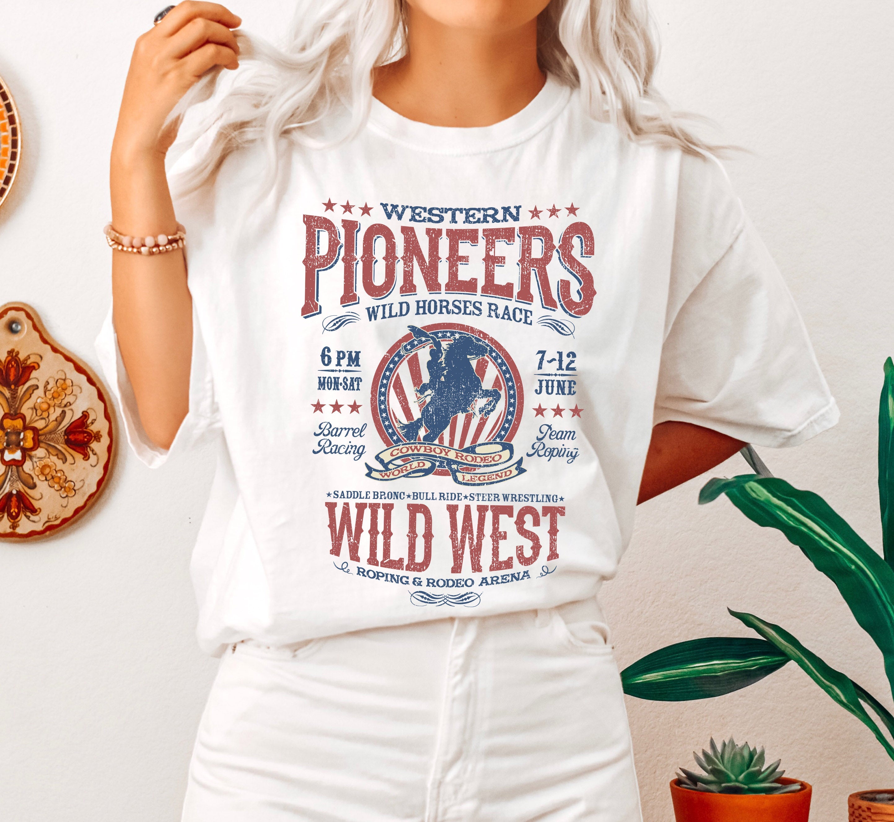 Western Pioneers Of The Wild West Heritage Collection Premium Edition Comfort Colors Tee