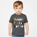 Cat Lovers Farm Animals Illustration For Kids Collection Cute Farm Animal Art Comfort Colors Tee
